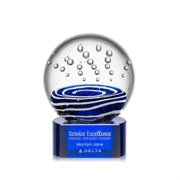 Tranquility Award on Paragon Base - Blue... from ASI 84592 St Regis Group / St Regis