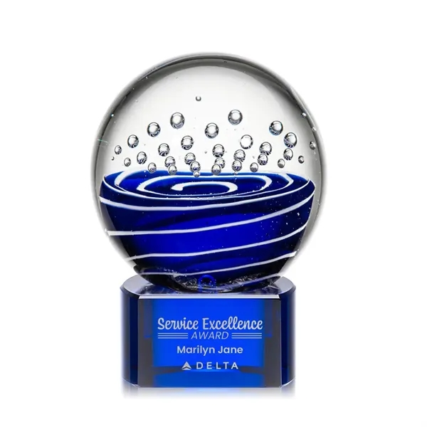 Tranquility Award on Paragon Base - Blue... from ASI 84592 St Regis Group / St Regis