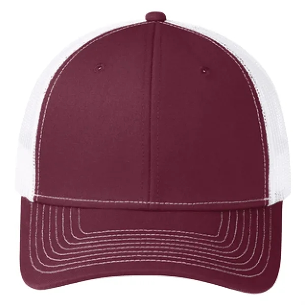 Port Authority C402 snapback six-panel cotton and polyester trucker cap with... from ASI 74601 Calico