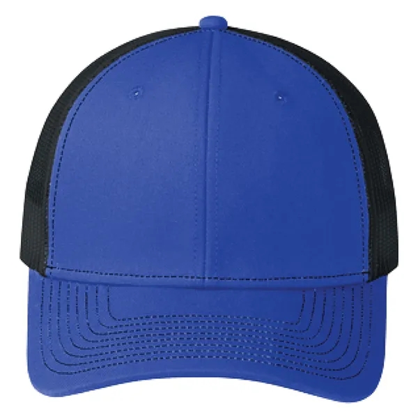 Port Authority C402 snapback six-panel cotton and polyester trucker cap with... from ASI 74601 Calico
