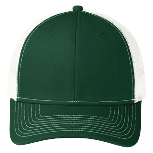 Port Authority C402 snapback six-panel cotton and polyester trucker cap with... from ASI 74601 Calico