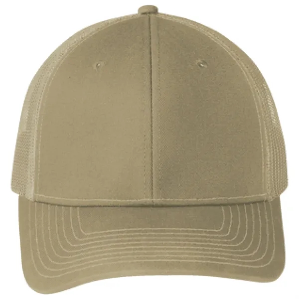 Port Authority C402 snapback six-panel cotton and polyester trucker cap with... from ASI 74601 Calico