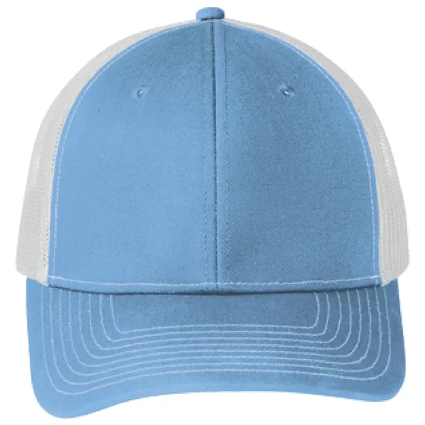 Port Authority C402 snapback six-panel cotton and polyester trucker cap with... from ASI 74601 Calico