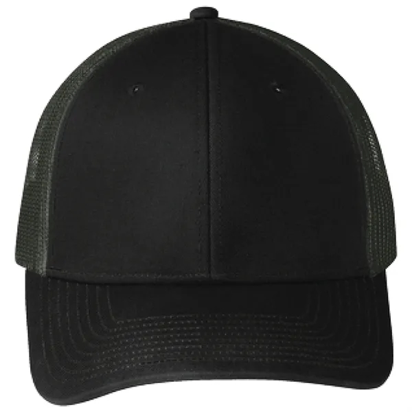 Port Authority C402 snapback six-panel cotton and polyester trucker cap with... from ASI 74601 Calico