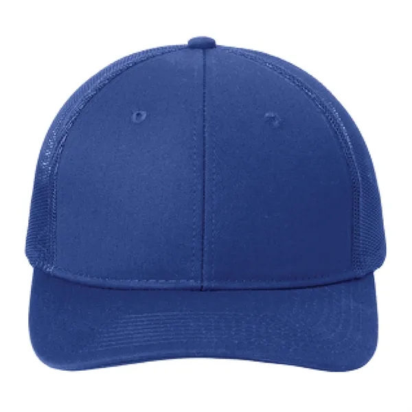 Port Authority C402 snapback six-panel cotton and polyester trucker cap with... from ASI 74601 Calico