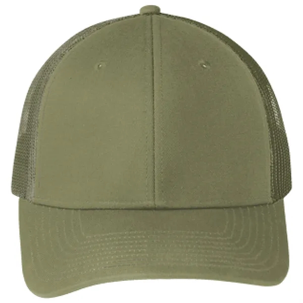 Port Authority C402 snapback six-panel cotton and polyester trucker cap with... from ASI 74601 Calico