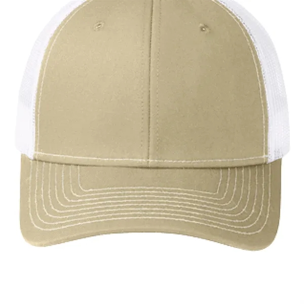 Port Authority C402 snapback six-panel cotton and polyester trucker cap with... from ASI 74601 Calico