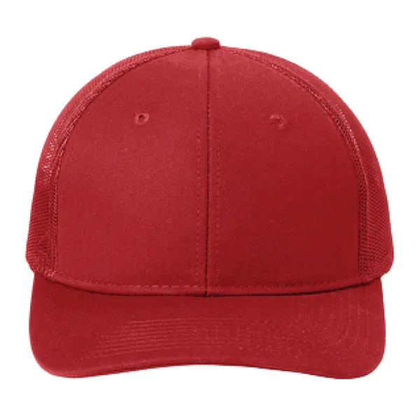 Port Authority C402 snapback six-panel cotton and polyester trucker cap with... from ASI 74601 Calico