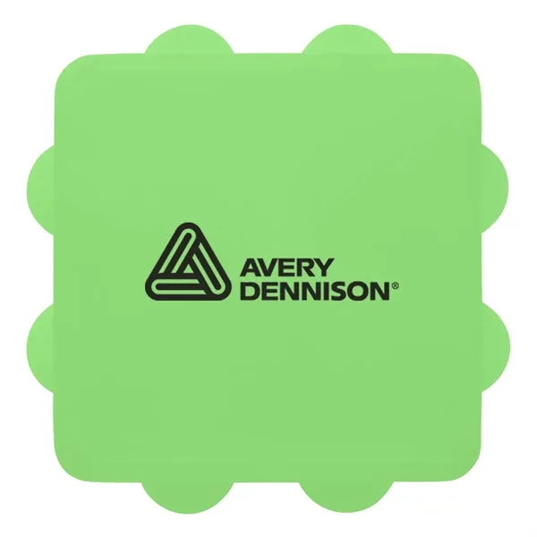 Glow-in-the-dark silicone fidget ball push/pop dimpled surface.... from ASI 63549 Jornik Manufacturing Corp