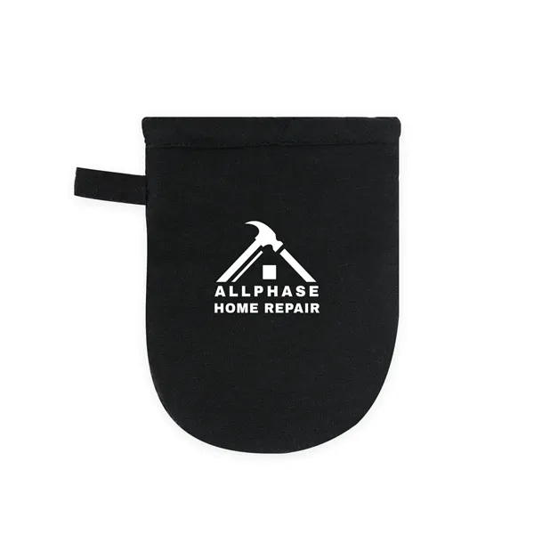 Mini cotton oven mitt with a silicone palm, hang loop and... from ASI 54040 Fey Promo