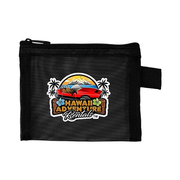 Recycled Mesh Zip Pouch... from ASI 30208 A P Specialties / AP Specialties