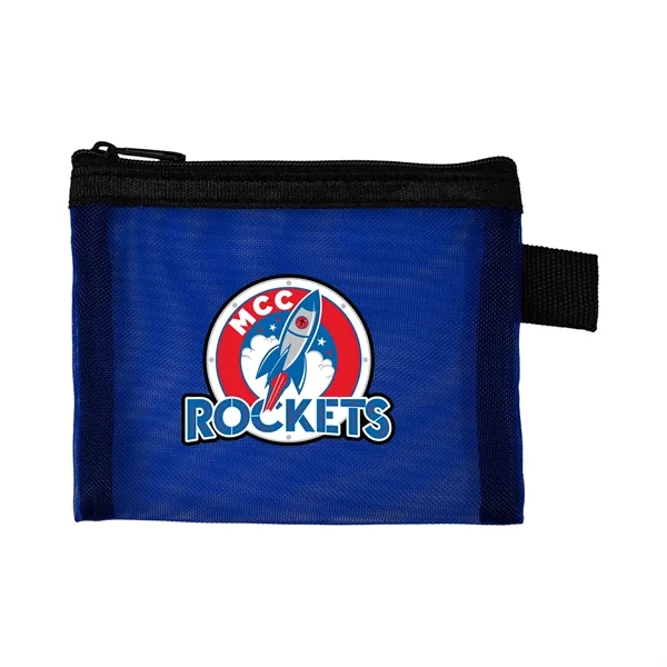 Recycled Mesh Zip Pouch... from ASI 30208 A P Specialties / AP Specialties