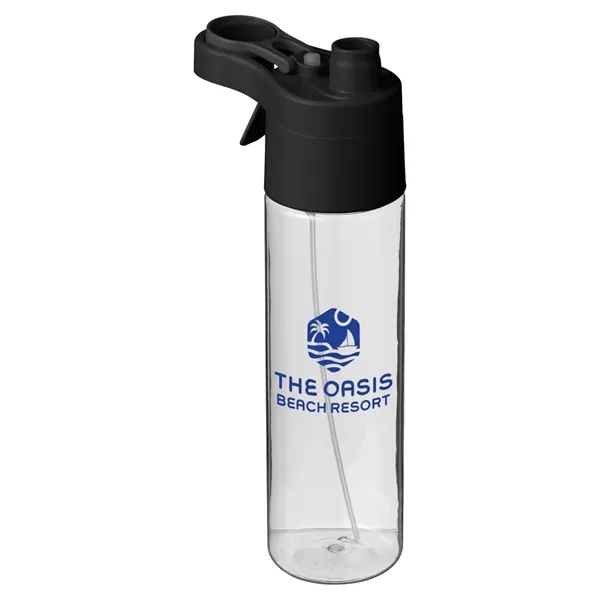 20 oz, misting water bottle with screw-on lid and handle.... from ASI 79530 Prime Line