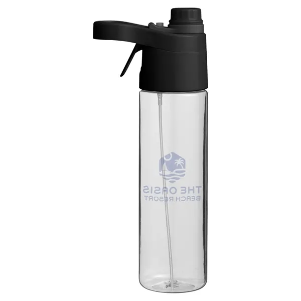 20 oz, misting water bottle with screw-on lid and handle.... from ASI 79530 Prime Line