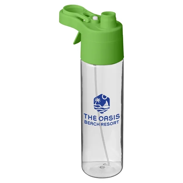 20 oz, misting water bottle with screw-on lid and handle.... from ASI 79530 Prime Line