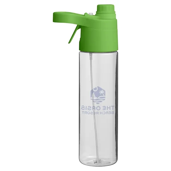 20 oz, misting water bottle with screw-on lid and handle.... from ASI 79530 Prime Line