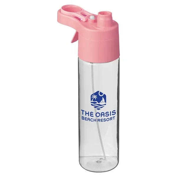 20 oz, misting water bottle with screw-on lid and handle.... from ASI 79530 Prime Line