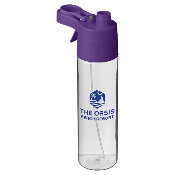 20 oz, misting water bottle with screw-on lid and handle.... from ASI 79530 Prime Line
