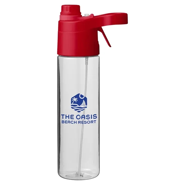 20 oz, misting water bottle with screw-on lid and handle.... from ASI 79530 Prime Line