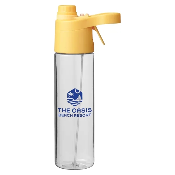 20 oz, misting water bottle with screw-on lid and handle.... from ASI 79530 Prime Line