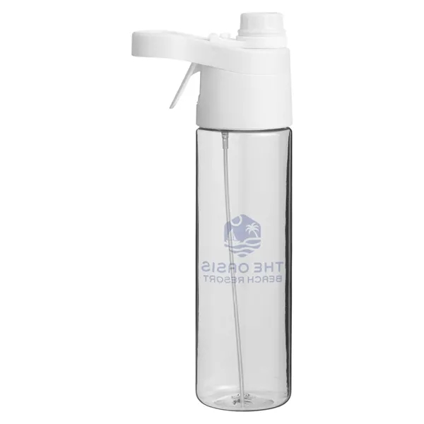 20 oz, misting water bottle with screw-on lid and handle.... from ASI 79530 Prime Line