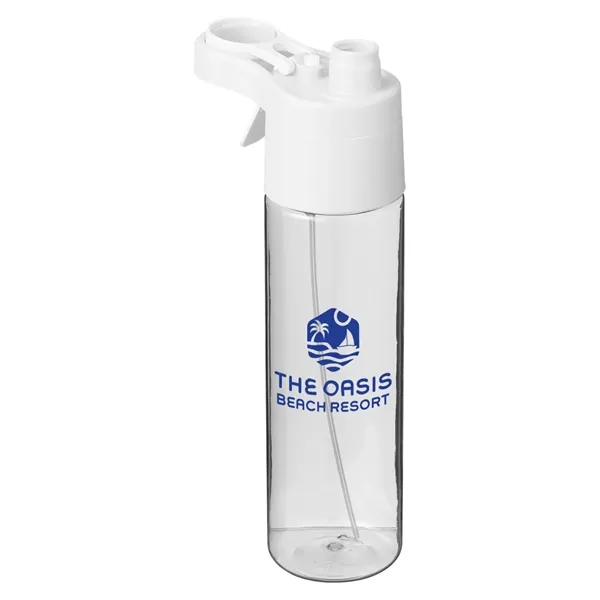 20 oz, misting water bottle with screw-on lid and handle.... from ASI 79530 Prime Line