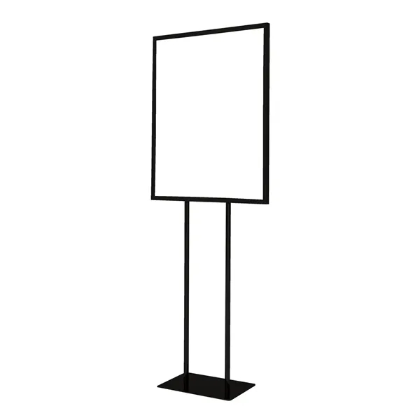 22.25" x 59.75" x 10" steel frame for standing sign display.... from ASI 87188 Showdown Displays
