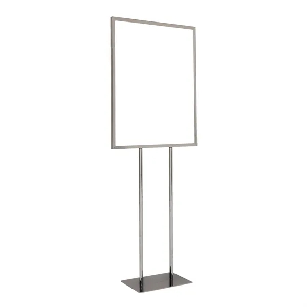 22.25" x 59.75" x 10" steel frame for standing sign display.... from ASI 87188 Showdown Displays