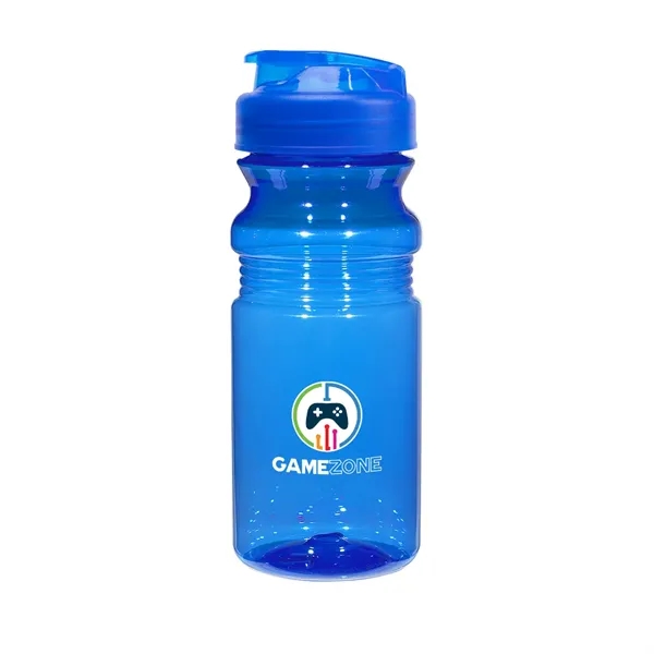 20 Oz. Poly-Clear Fitness Bottle With Super Sipper Lid. Made With... from ASI 61125 Hit Promotional Products / Hit®