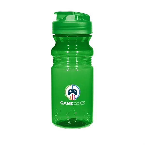 20 Oz. Poly-Clear Fitness Bottle With Super Sipper Lid. Made With... from ASI 61125 Hit Promotional Products / Hit®