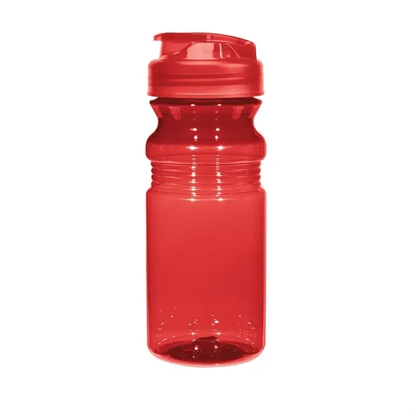 20 Oz. Poly-Clear Fitness Bottle With Super Sipper Lid. Made With... from ASI 61125 Hit Promotional Products / Hit®