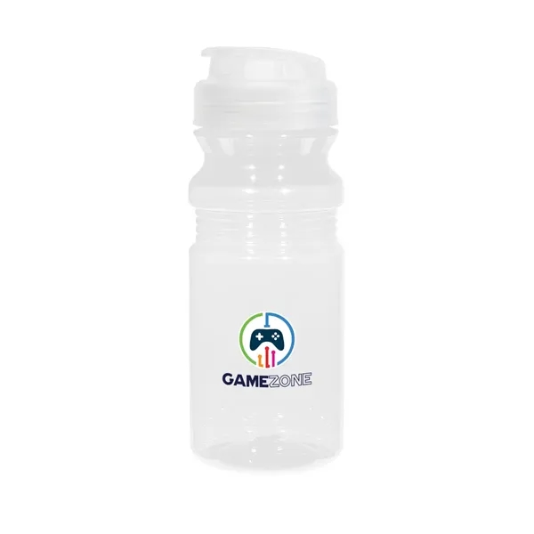 20 Oz. Poly-Clear Fitness Bottle With Super Sipper Lid. Made With... from ASI 61125 Hit Promotional Products / Hit®