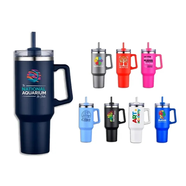 Big Traveler 40 oz Stainless Steel Tumbler... from ASI 55583 GMG Pen