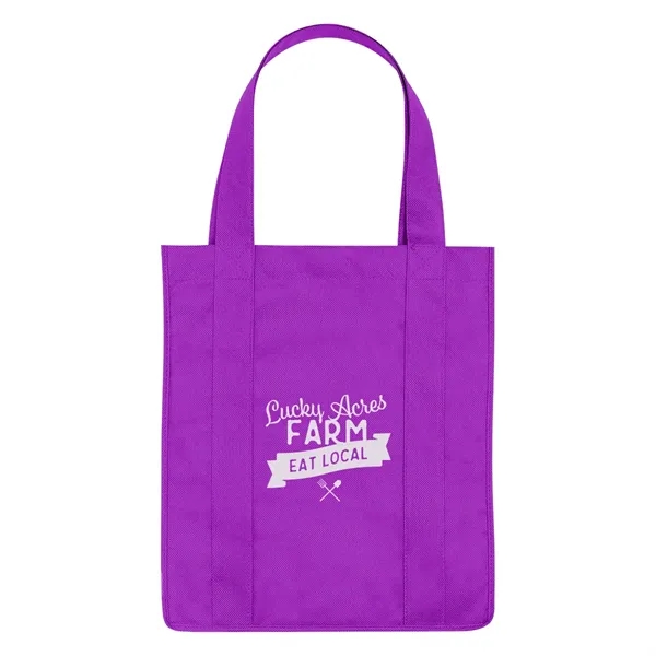 Non-woven shopper tote bag made of 100% rPET material with 20"... from ASI 61125 Hit Promotional Products / Hit®