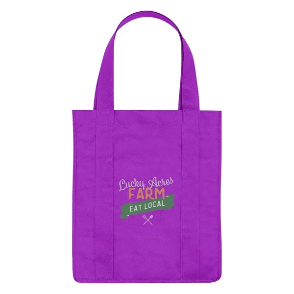 Non-woven shopper tote bag made of 100% rPET material with 20"... from ASI 61125 Hit Promotional Products / Hit®