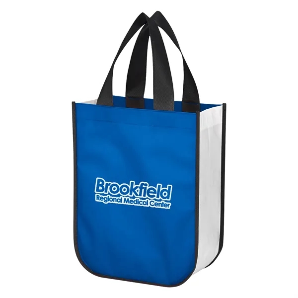 Non-woven shopper tote bag made of 100% rPET material with 13... from ASI 61125 Hit Promotional Products / Hit®