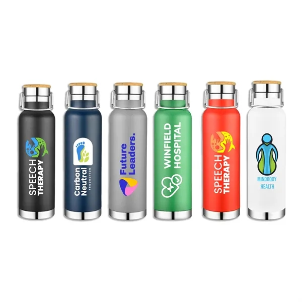 Chillguard Deluxe 22 oz Stainless Steel Water Bottle... from ASI 55583 GMG Pen