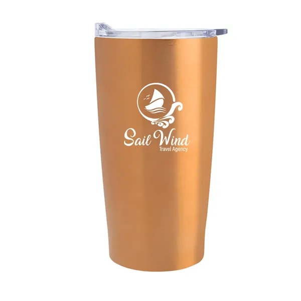 20 ounce double-wall insulated stainless steel tumbler with thumb-slide sipping lid.... from ASI 61125 Hit Promotional Products / Hit®