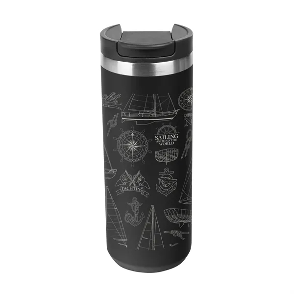 18 ounce double wall insulated stainless steel bottle with wide mouth... from ASI 61125 Hit Promotional Products / Hit®