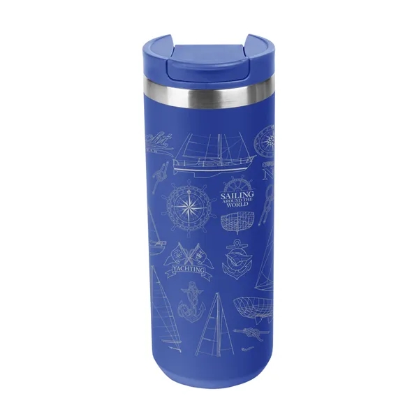 18 ounce double wall insulated stainless steel bottle with wide mouth... from ASI 61125 Hit Promotional Products / Hit®