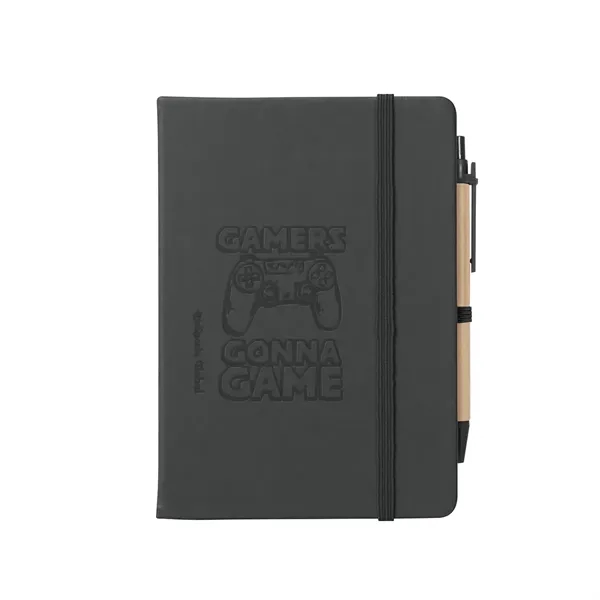 Notebook with 80 lined pages, matching pen, sticky notes, sticky flags... from ASI 61125 Hit Promotional Products / Hit®