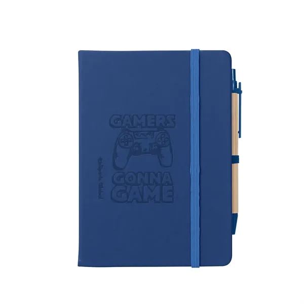 Notebook with 80 lined pages, matching pen, sticky notes, sticky flags... from ASI 61125 Hit Promotional Products / Hit®