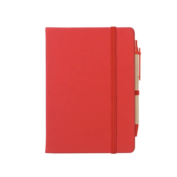 Notebook with 80 lined pages, matching pen, sticky notes, sticky flags... from ASI 61125 Hit Promotional Products / Hit®