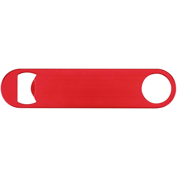 7" Aluminum Bottle Opener, key holder... from ASI 74585 Nu Promo International / Nu Promo Line