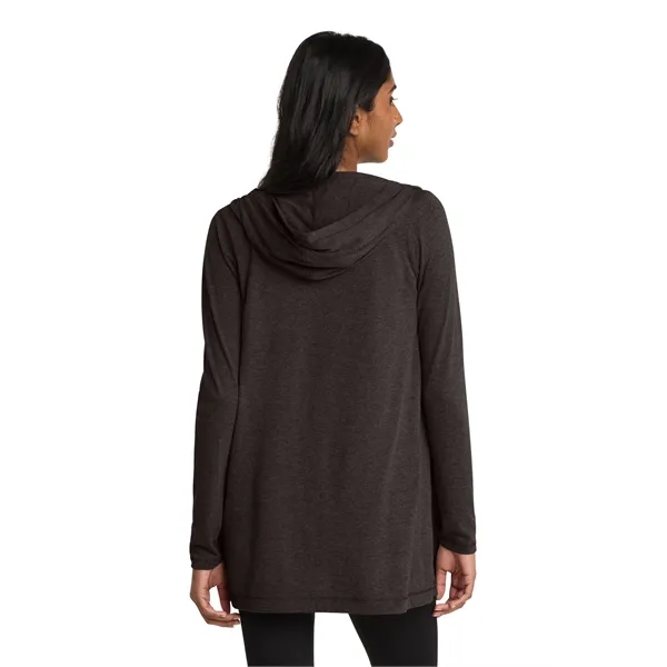 District Women's Perfect Tri Hooded Cardigan.... from ASI 84863 SanMar