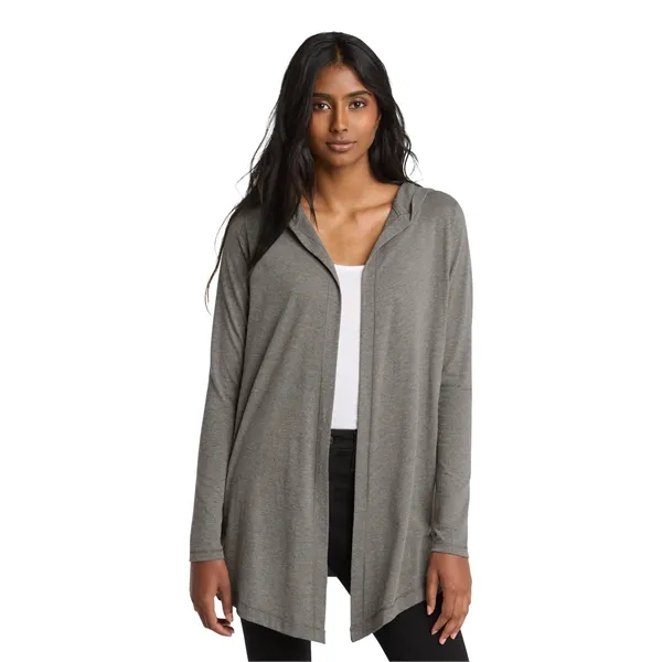 District Women's Perfect Tri Hooded Cardigan.... from ASI 84863 SanMar