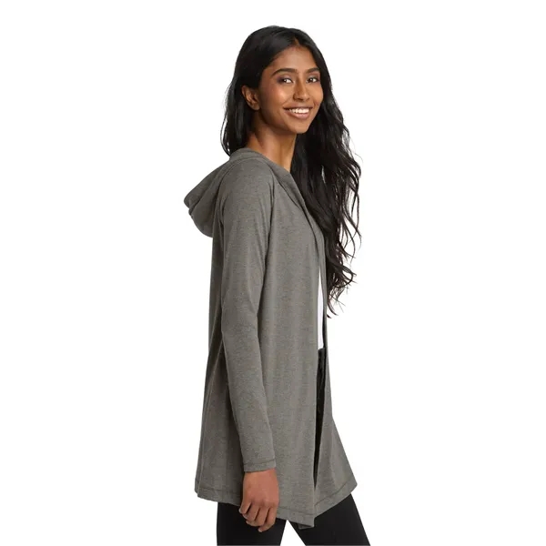 District Women's Perfect Tri Hooded Cardigan.... from ASI 84863 SanMar