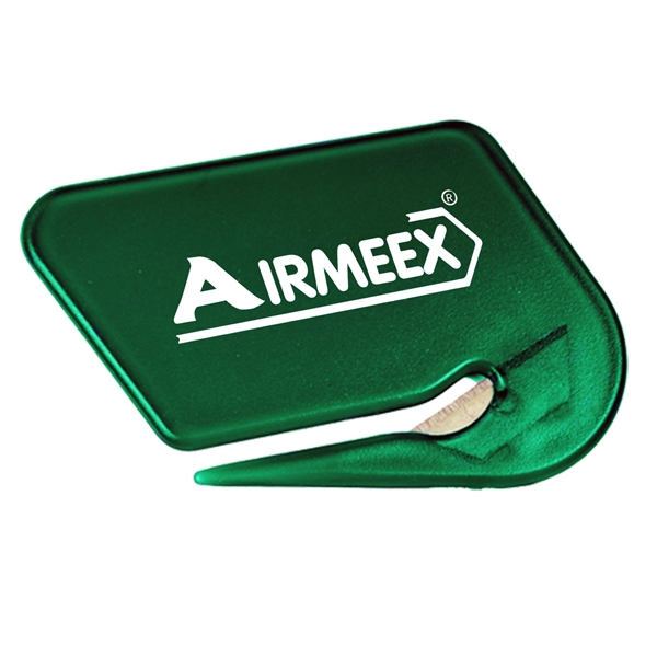 Translucent letter opener featuring a hook and loop backing.... from ASI 57956 Graphco line