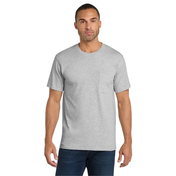 Port & Company Core Cotton Pocket Tee.... from ASI 84863 SanMar