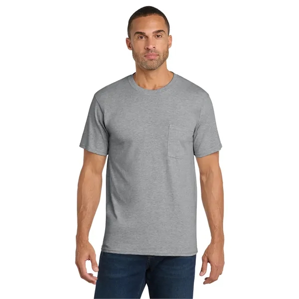 Port & Company Core Cotton Pocket Tee.... from ASI 84863 SanMar